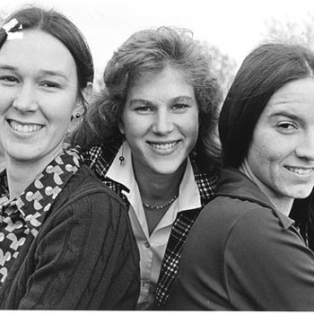 University Players in "The Three Sisters" - Janet Knickmeyer - Mary Klapp - Dot Alexander 1314