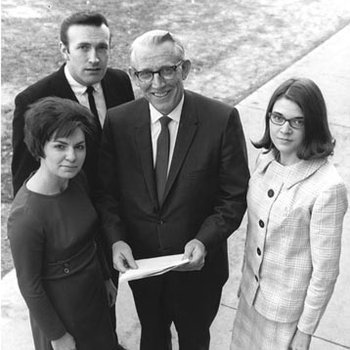 Glen Driscoll - Chancellor - Woodrow Wilson Fellows - Edward Furlong - Sharon De Sha - Kathleen Stephens, C. 1960s-1970s 2506