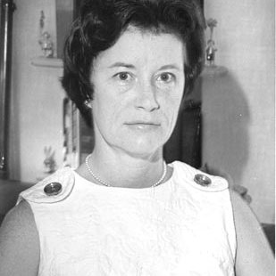 Blanche Touhill - Chancellor, C. 1960s (4X5) Negative with Photograph 2579