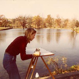 Bugg Lake, Biology Students, C. 1970s 2630