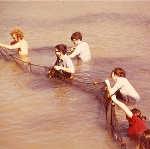 Bugg Lake, Biology Students, C. 1970s 2634