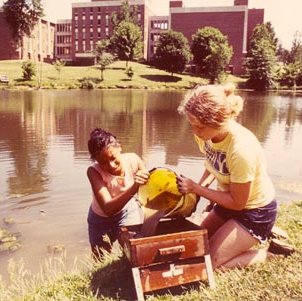 Bugg Lake, Biology Students, C. 1970s 2636