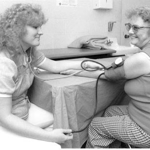 Nursing Students at Health Fair, C. 1986 2682