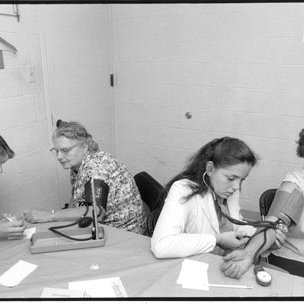 Nursing Students at Health Fair, C. 1986 2684