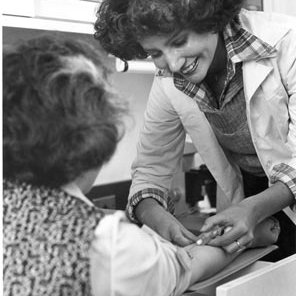 Nursing Students at Health Fair, C. 1986 2685