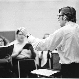 University Chorus Rehearsal - Ron Arnatt, C. 1970s 2702