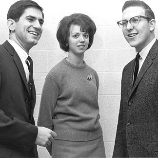 Senior Class Officers - Vito Dei Sanit, Lois Brockmeier, Dave Depker, 1966-1967 2729