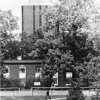 Tennis Courts - Old Administration Building - Bellerive Country Club/ Tower C.1970s 2870