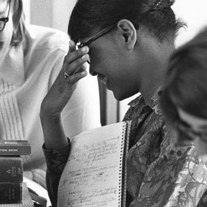 Students Studying - Karen Mcneil, Student C.Late 1960s-1970s 2875