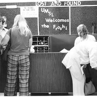 University Center - Student Center Information Desk C.1970s 2879