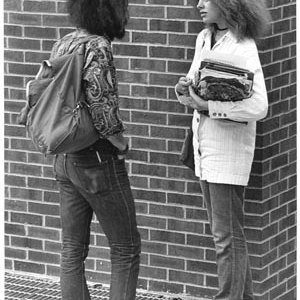 Students Talking on Campus, C. 1970s 2891