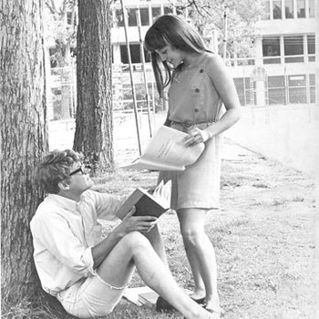 Students Studying on Campus - Max Niedner, Jay Quillman, C. 1970s 2899
