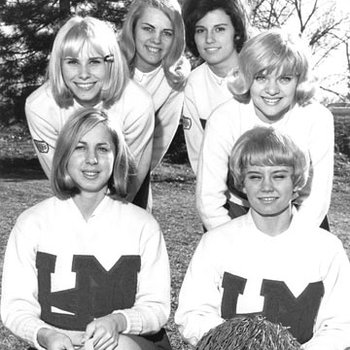 Cheerleaders (Negative with Photograph) 3071