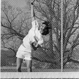Tennis Player, Tom January, C. Late 1970s 3248
