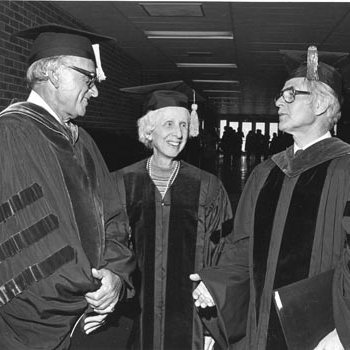 Chancellor Grobman - Honorary Degree Recipient Margaret Drey Freund - UM President, James Olson 3269