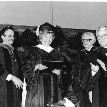 Honorary Degree Recipient Evelyn Newman 3272