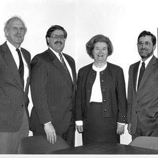 Jerry Siegel, Information Technology, Unidentified, Chancellor Touhill, Unidentified, C. 1990s 3473