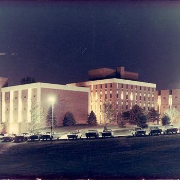 Benton Hall, Night, C. Late 1960s-1970s 3532