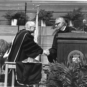 Ward Barnes Receiving Honorary Degree from Chancellor Grobman 3539