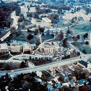 Aerial View of Campus, C. 1970 3589