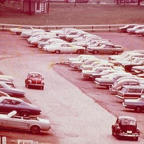 Parking Lot, C. 1970s 3617