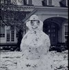 Snowman in Front of Old Administration Building/Bellerive Country Club, C. Late 1960s 3914