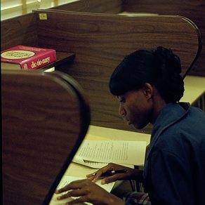 Students Studying, C. 1970s 4025
