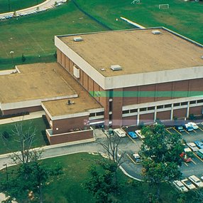 Aerial View of Mark Twain Building, C. 1970s-1980s 4035