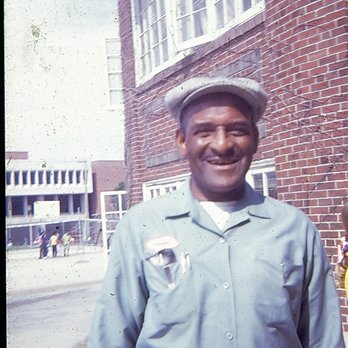 Custodial Worker Mr. Sims, C. 1970s 4045