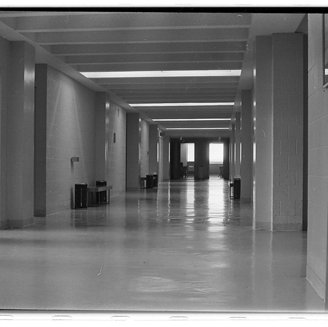Clark Hall Hallway C. 1970s 4095