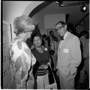 Dean Harold Eickhoff and Mrs. Eickhoff, Hulda Grobman, C. 1970s 4123
