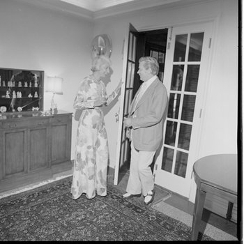 Chancellor's Reception, Hulda Grobman, Joy Whitener, C. 1970s 4126