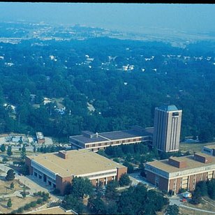 Aerial View of Campus, C. 1970s-1980s 4180