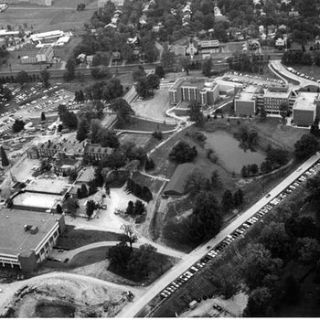 Aerial View of Campus, C. 1960s 4227