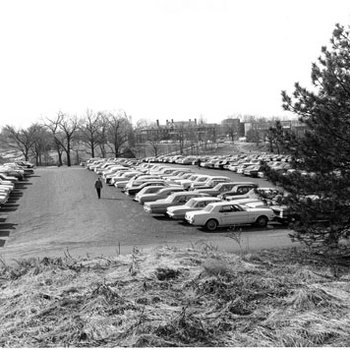Parking Lot/Old Administration Building/Bellerive Country Club, C. 1970s 4234