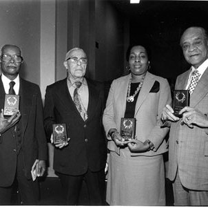 Black History Month Appreciation Plaques, Nathan Young, Mary Brewster and Others, C. 1980s 4334