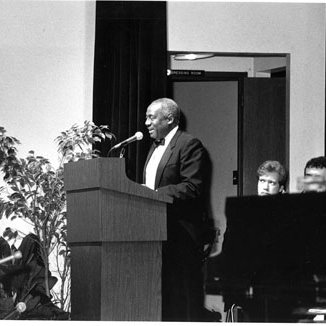 African-American History Month Event, Bernie Hayes, C. 1993 4400