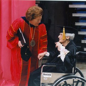 Commencement, Chancellor Touhill, Honorary Degree Recipient Sue Shear 4825