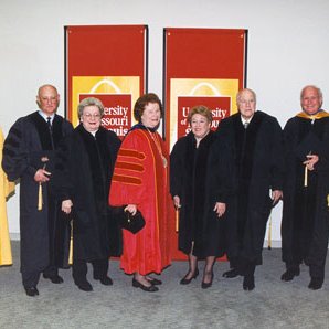 Commencement; Honorary Degree Recipients Judith and Adam Aronson, 4855