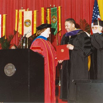 Commencement; Honorary Degree Recipient Bill Clay 4881