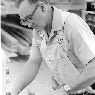 Physical Plant Employee, C. 1980s (Original Print In MU Archives at Columbia) 4920