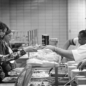 UMSL Cafeteria, C. 1980s (Original Print In MU Archives at Columbia) 4923