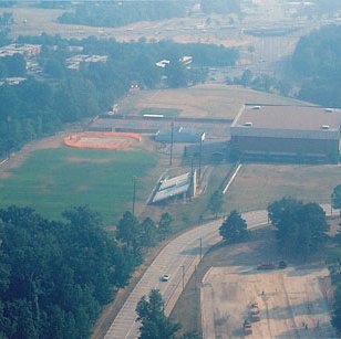Aerial View Of Campus Looking North, 4976