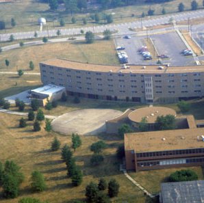 Aerial View Of Marillac Campus Looking North, C. 1980s (Original Slide In MU Archives at Columbia) 5011
