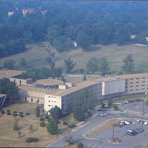 Aerial View Of Marillac Campus, Looking South West, C. 1980s (Original Slide In MU Archives at Columbia) 5013