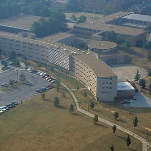 Aerial View Of Marillac Campus, Looking South, C. Late 1970s (Original Slide In MU Archives at Columbia) 5014