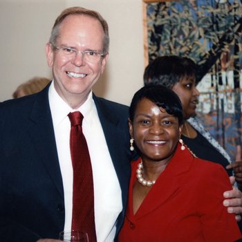 College Of Education Banquet, Dr. Clark Hickman, Dr. Paulette Isaac-Savage 5092