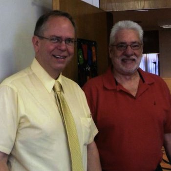 Associate Dean Clark Hickman, Dr. Richard Staley, Continuing Education, College of Education 5195