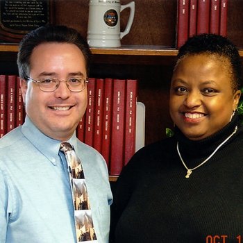 Dr. Stephen Viola, Brenda Shannon-Simms, Continuing Education, College of Education 5199