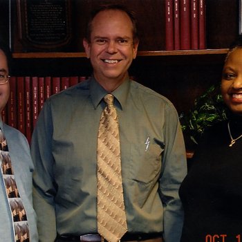 Dr. Stephen Viola, Dr. Clark Hickman, Brenda Shannon-Simms, Continuing Education, College of Education 5200